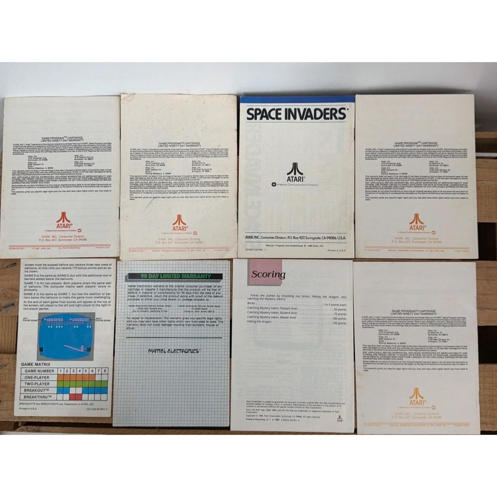 atari vintage 2600